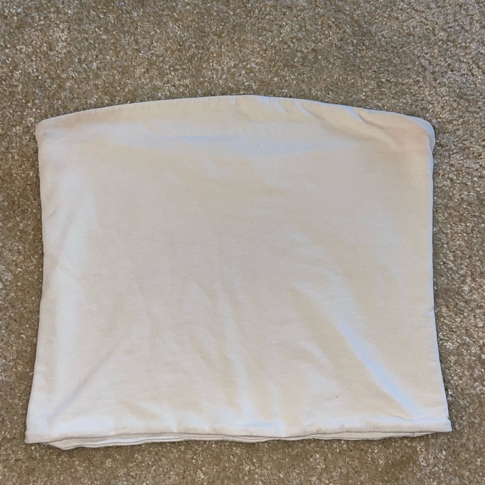 Baby Yellow Brandy Melville Tube Top